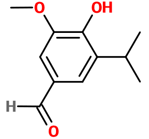 (image for) MC017154 3-Methoxy-4-hydroxy-5-isopropyl benzaldehyde
